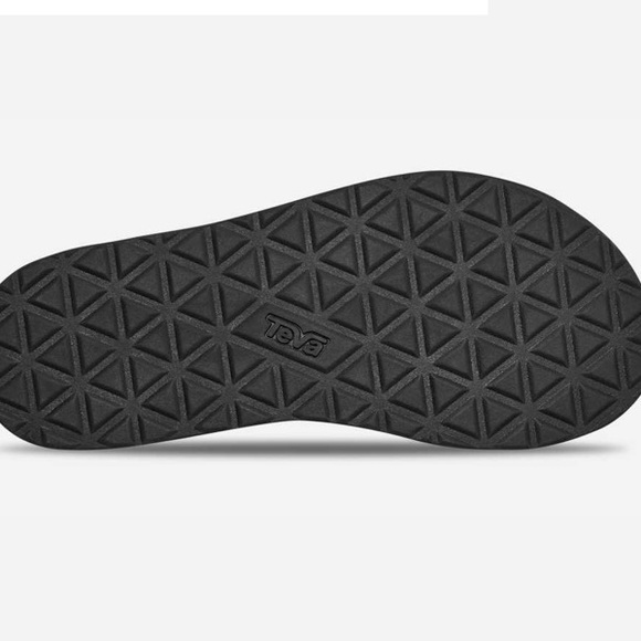 Barely worn Teva Black Sandals with Studded Straps - Picture 6 of 6